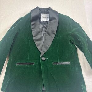 Shanshan  Lan Bao kids velvet tuxedo 0031